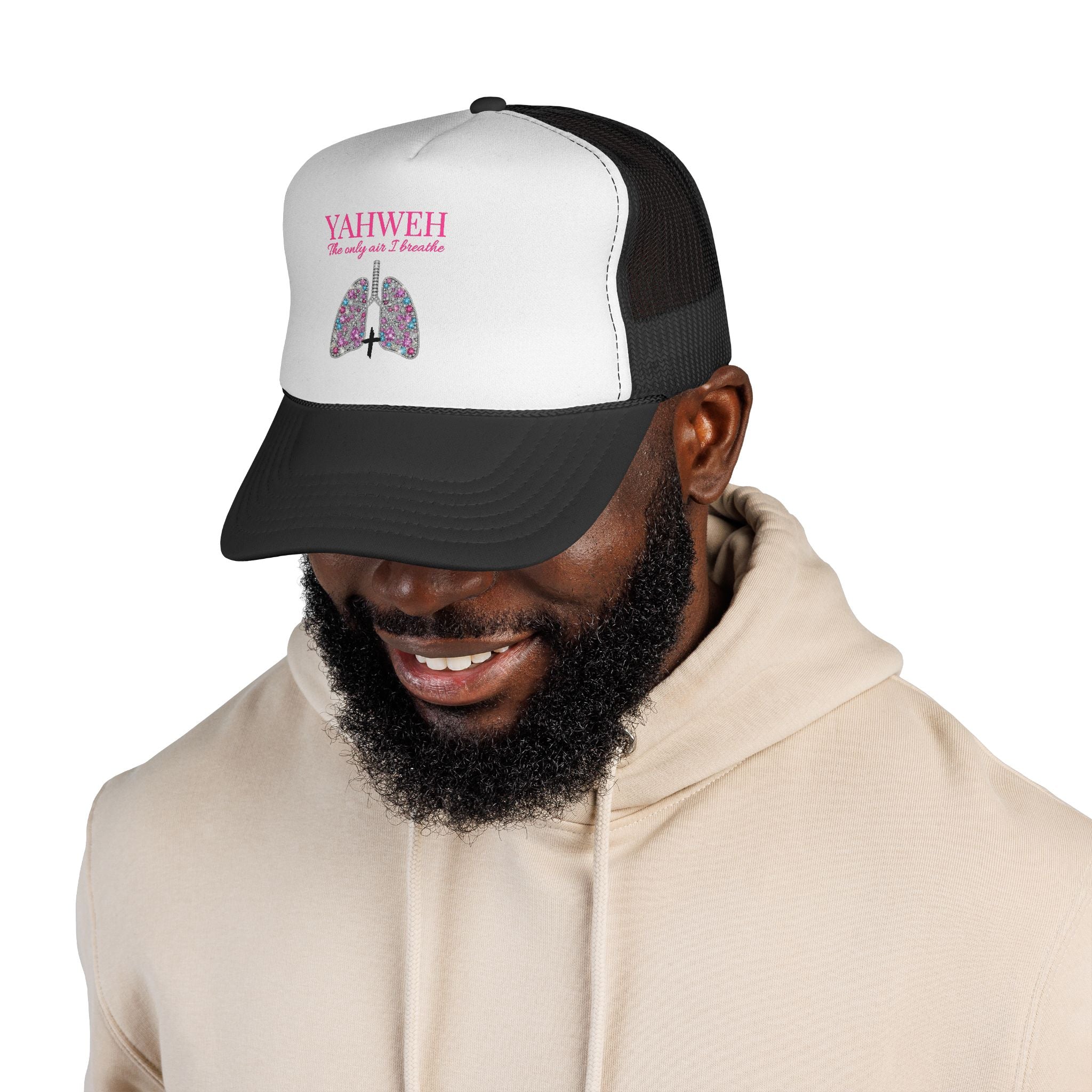 Yahweh The Only Air I Breathe Trucker Caps