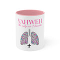Yahweh 'The Only Air I Breathe' Floral Lungs Mug