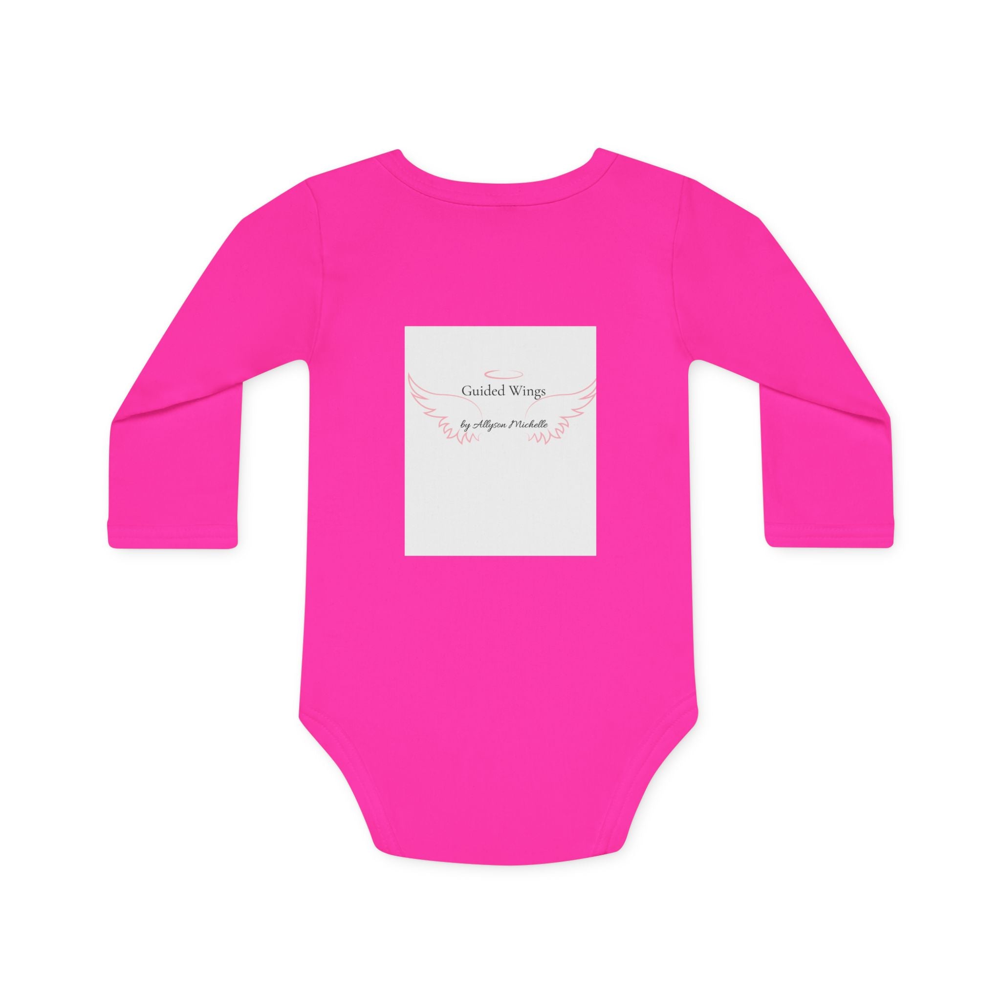 Religious Baby Bodysuit — "YAHWEH The Only Air I breath" Floral Lungs Long-Sleeve Organic Onesie