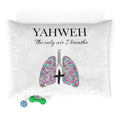 Pet Bed — "YAHWEH The Only Air I Breathe" Spiritual Lungs Design
