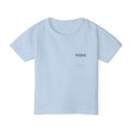 YHWH Minimalist Toddler T-Shirt – Faith-Inspired White Tee