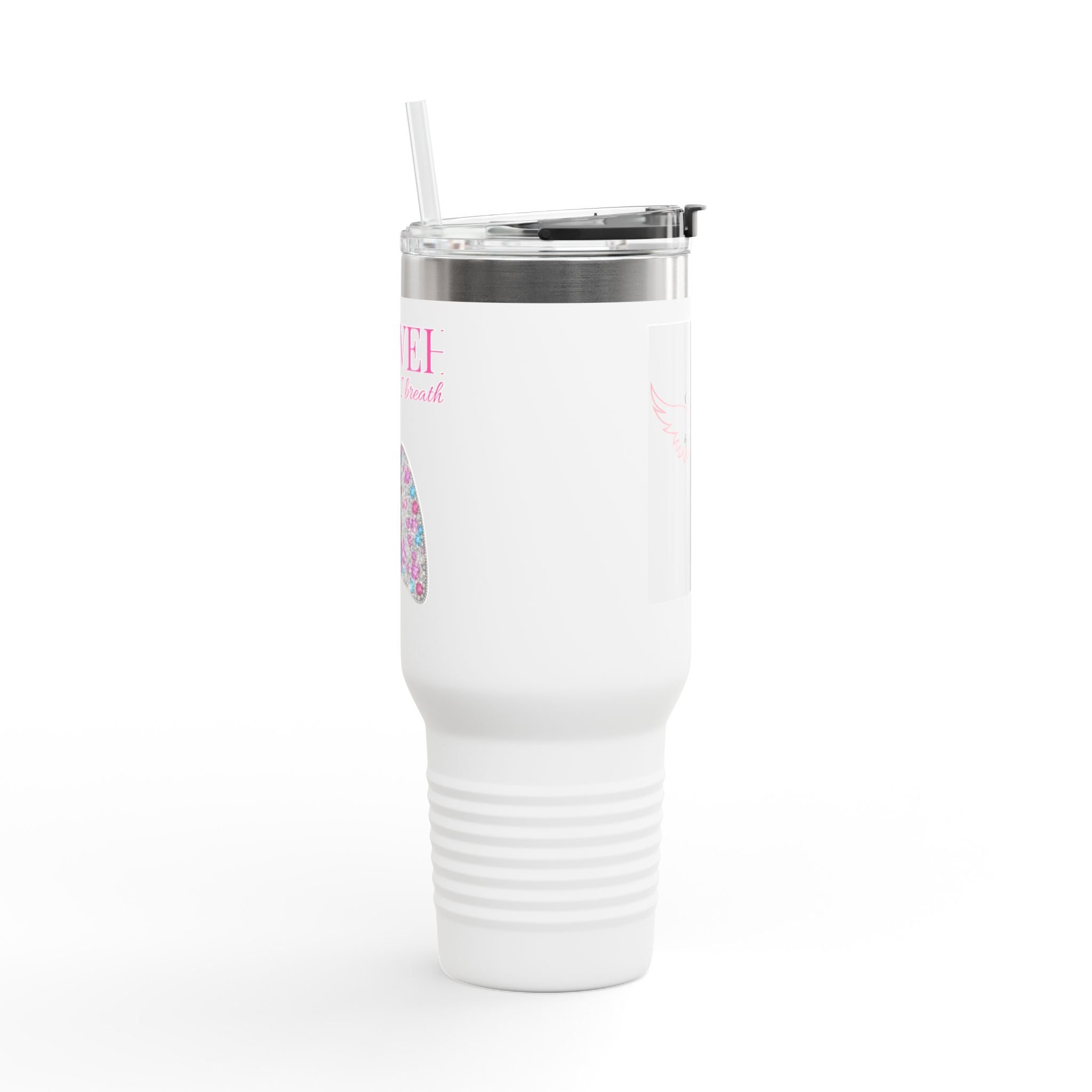 40oz Insulated Travel Mug — Yahweh The Only Air I Breathe