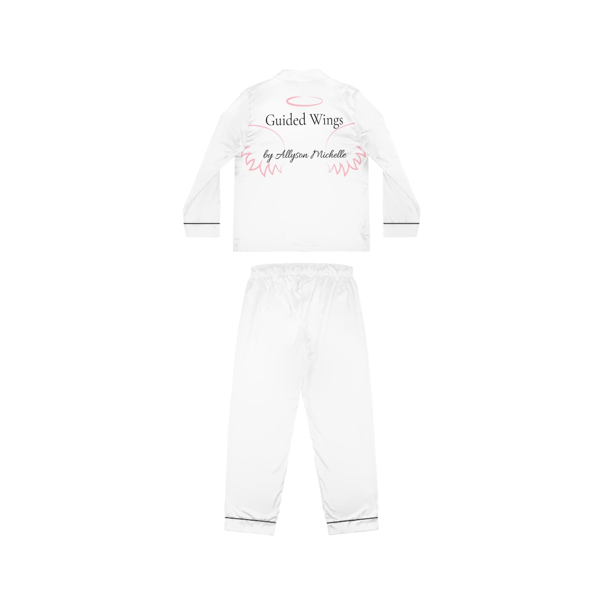 Yahweh The Only Air I Breathe Women's Satin Pajamas (AOP)