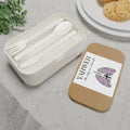 Bento Lunch Box - Yahweh "The Only Air I Breathe" Floral Lungs Christian Bento Box