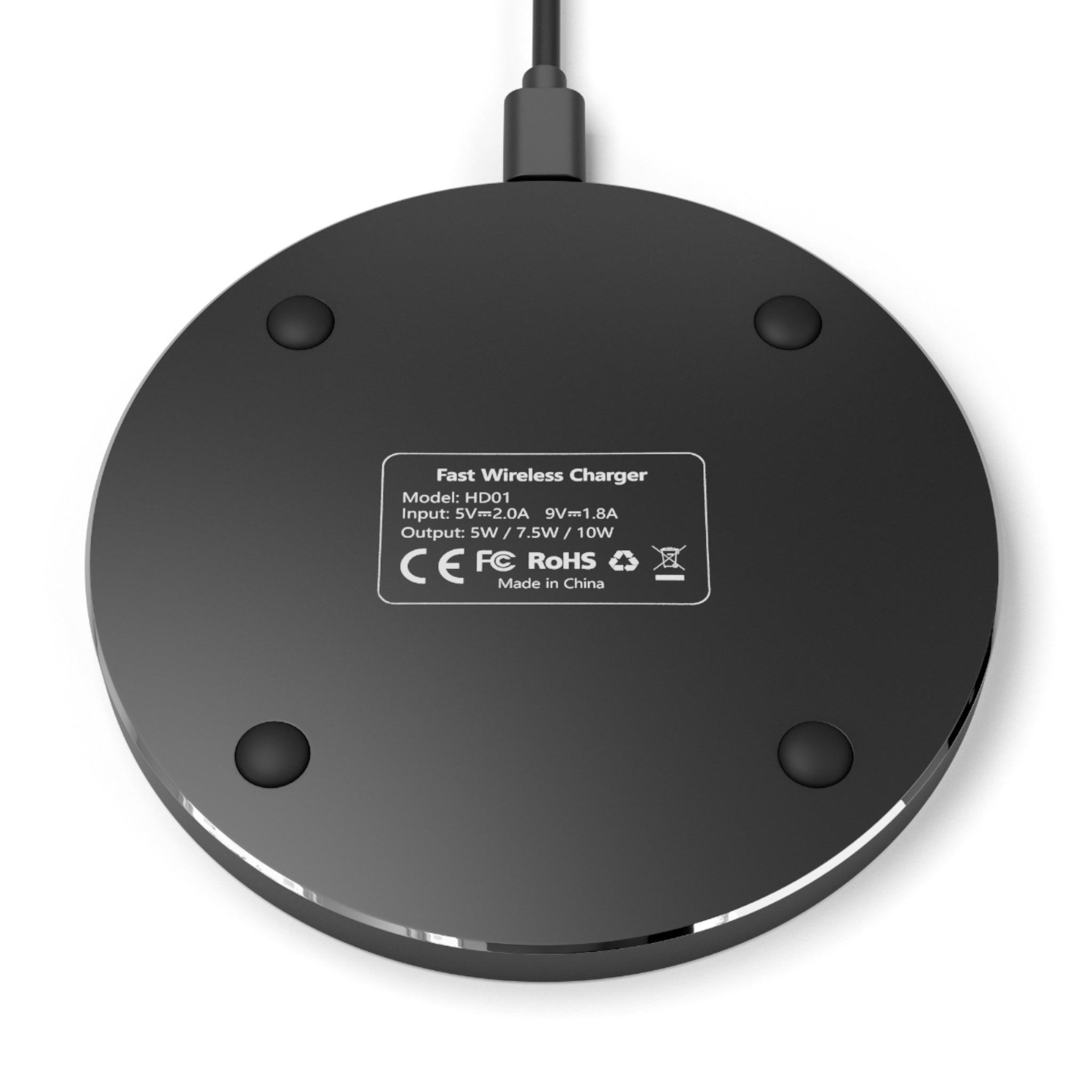 Wireless Charger – Yahweh “The Only Air I Breathe” Spiritual Phone Charger with Rhinestone Lungs Design