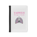 Christian "Yahweh The Only Air I Breathe" Floral Lungs Passport Cover