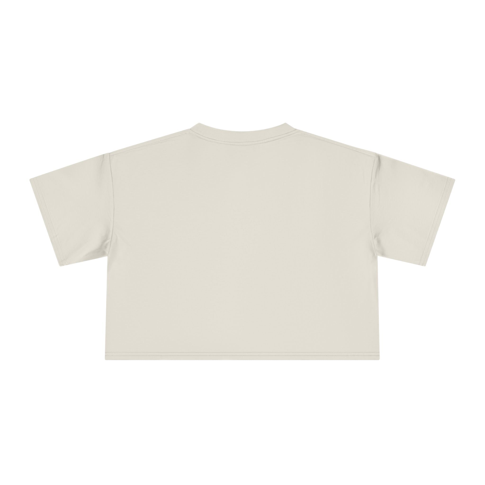 YHWH Minimalist Women's Crop Tee — Faith-Inspired Bible Verse Graphic Top