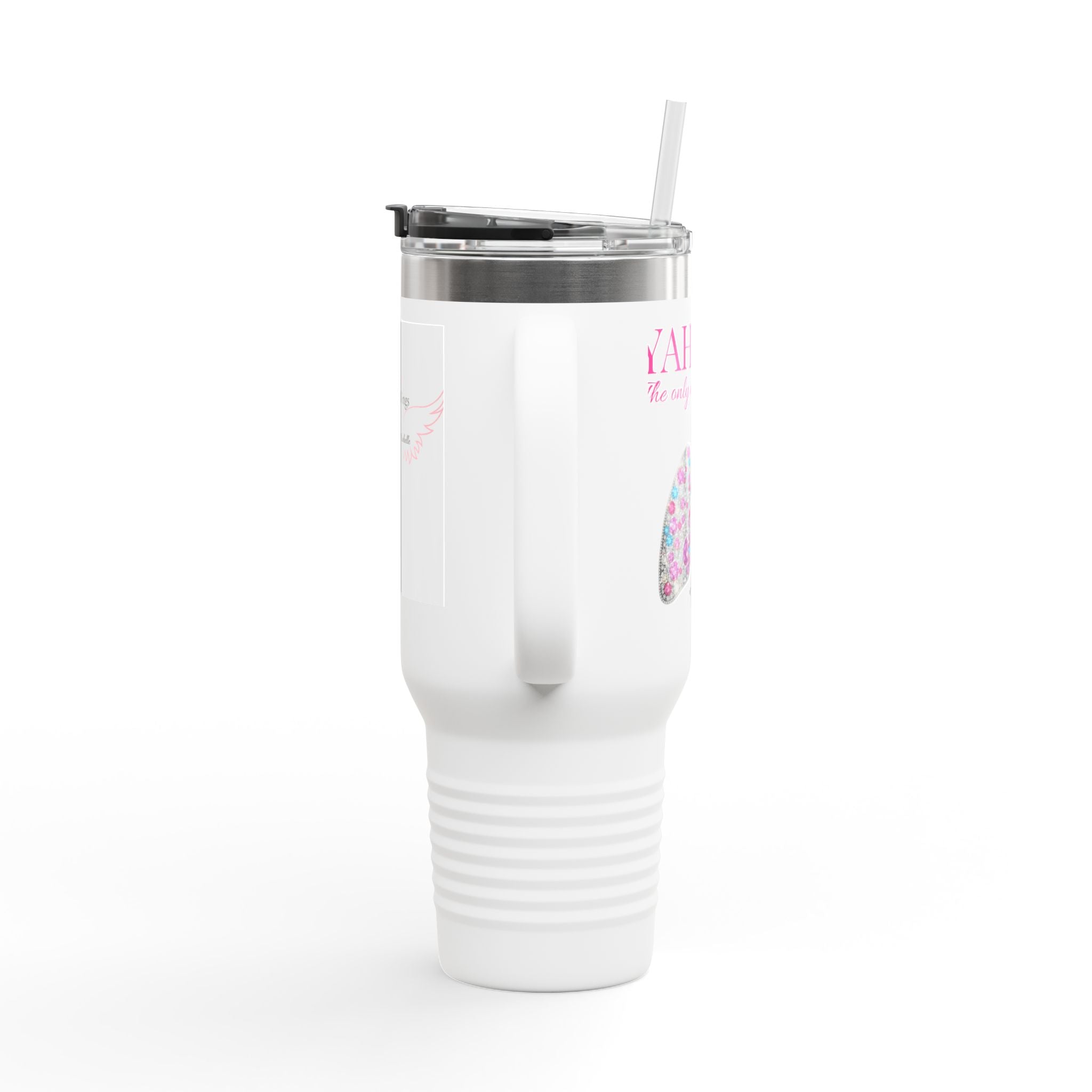 40oz Insulated Travel Mug — Yahweh The Only Air I Breathe
