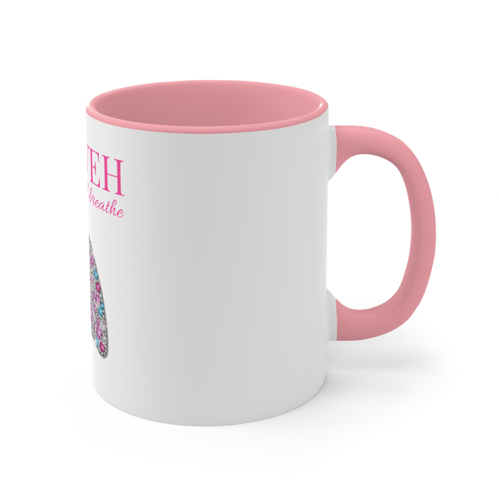 Yahweh 'The Only Air I Breathe' Floral Lungs Mug