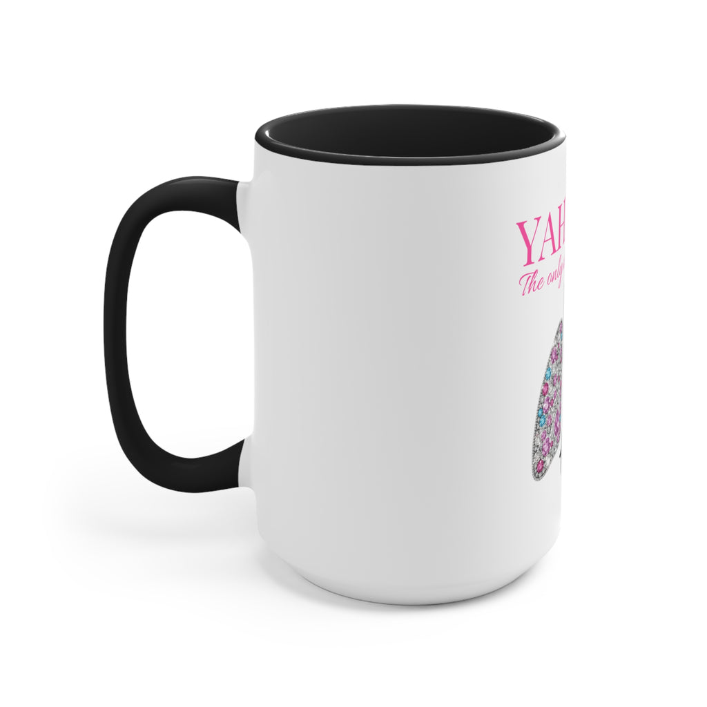 Yahweh 'The Only Air I Breathe' Floral Lungs Mug