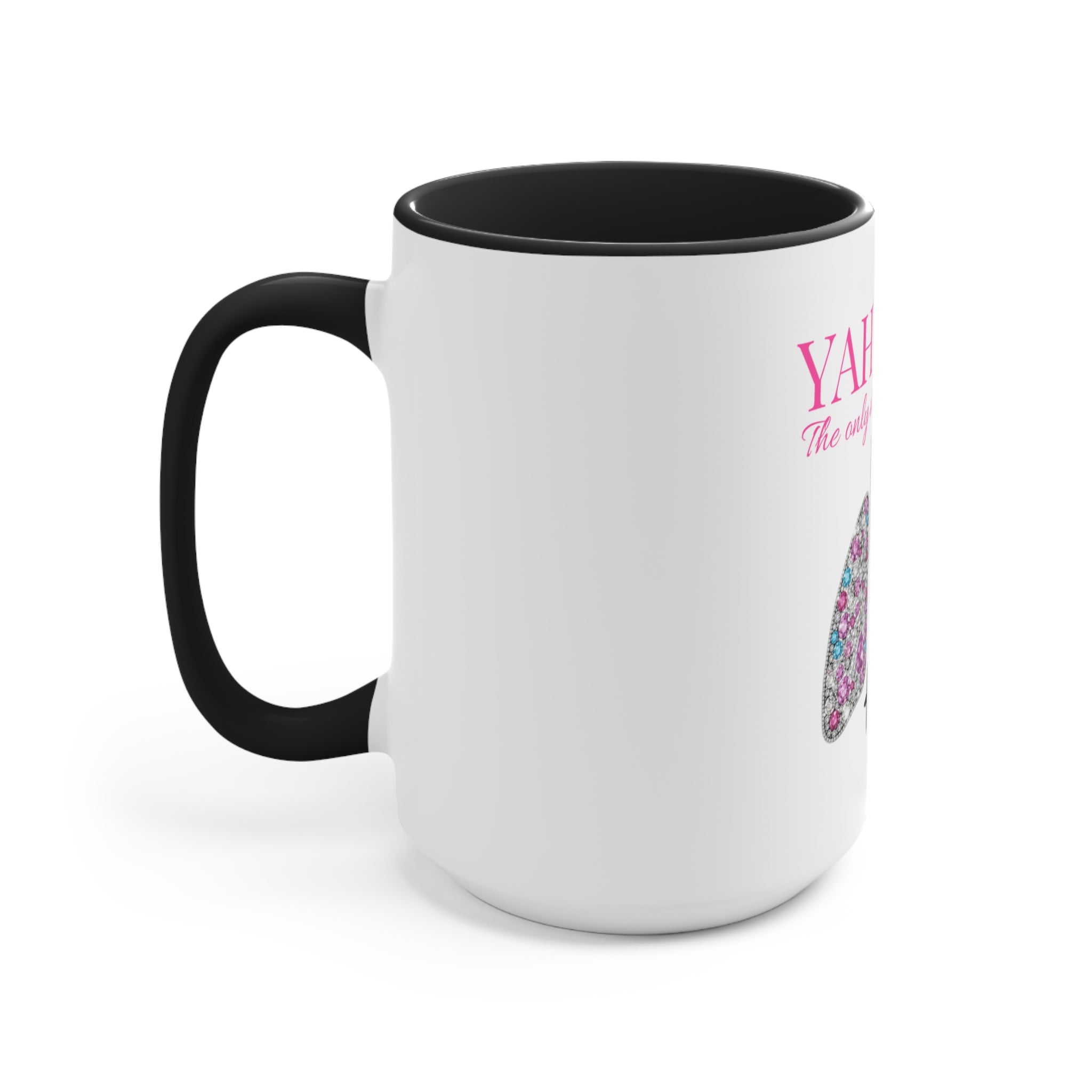 Yahweh 'The Only Air I Breathe' Floral Lungs Mug