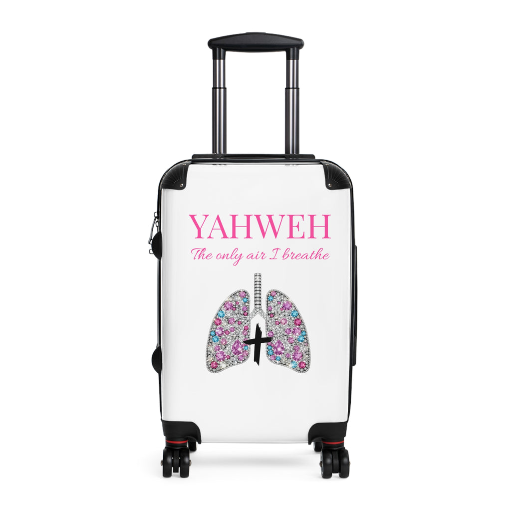 Suitcase — "YAHWEH The Only Air I Breathe" Christian Carry-On Luggage