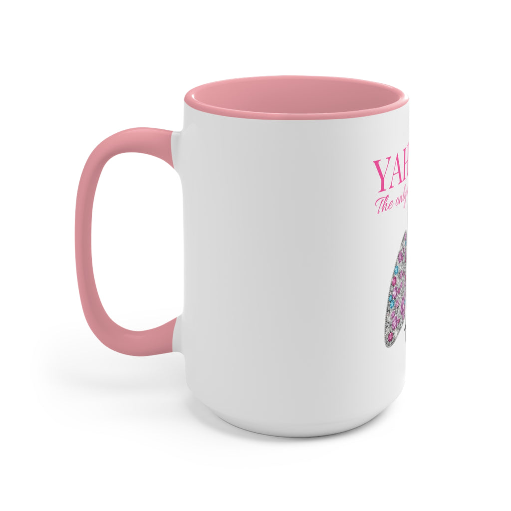 Yahweh 'The Only Air I Breathe' Floral Lungs Mug