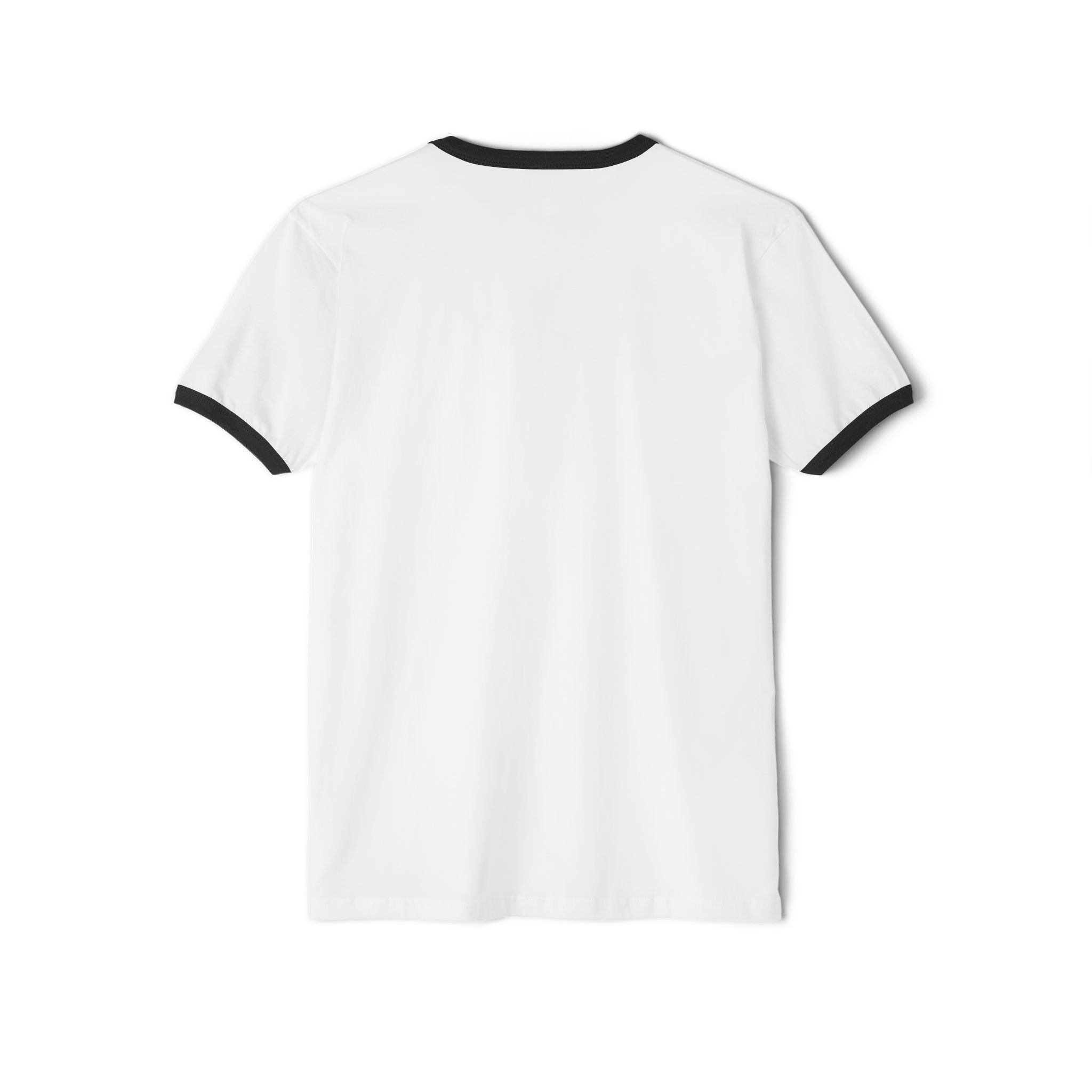 YHWH Hebrew Ringer T‑Shirt — Minimal Faith Tee with Divine Name