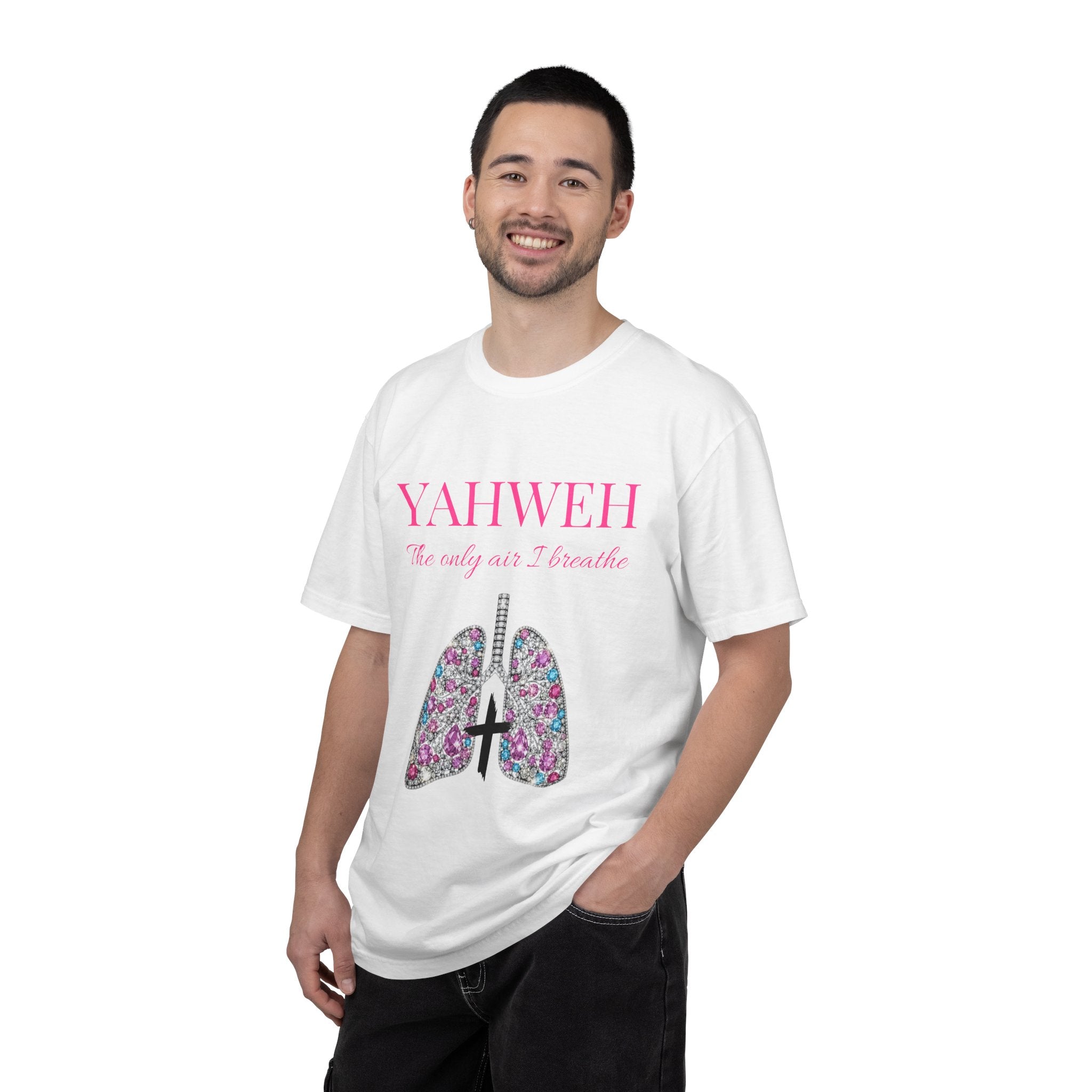 Yahweh The Only Air I Breathe  Lungs Christian T-Shirt Unisex —