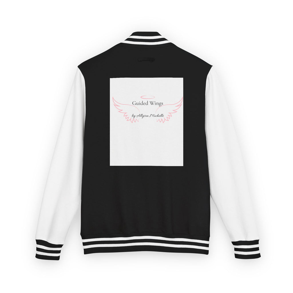 Letterman Jacket — "YAHWEH The Only Air I Breathe" Lungs & Guided Wings Varsity Jacket