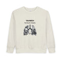 Toddler Sweatshirt – "YAHWEH The Only Air I Breathe" Religious Lungs Graphic