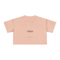 YHWH Minimalist Women's Crop Tee — Faith-Inspired Bible Verse Graphic Top