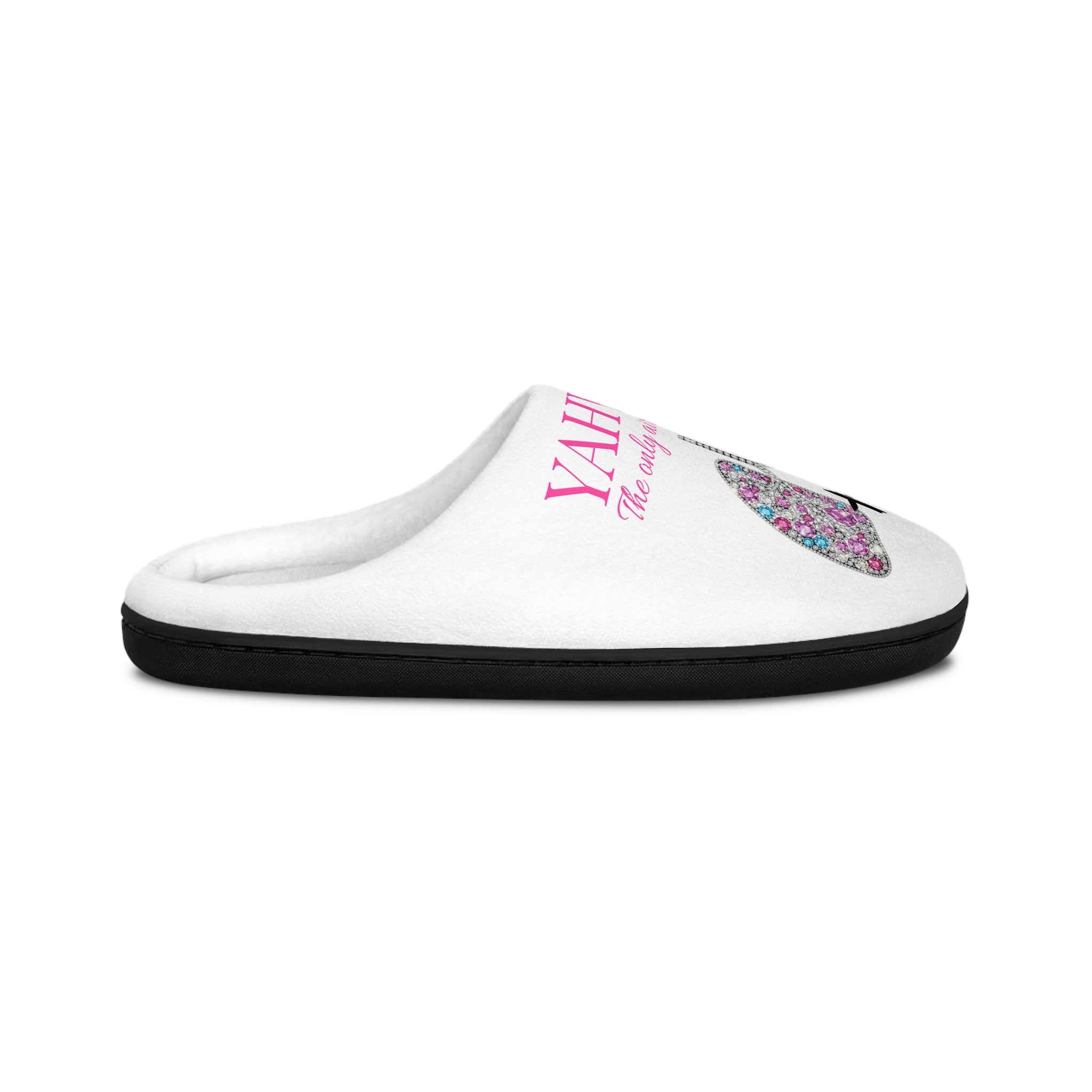 YAHEW The Only Air I Breathe Feminine Butterfly Cross Women's Indoor Slippers — '