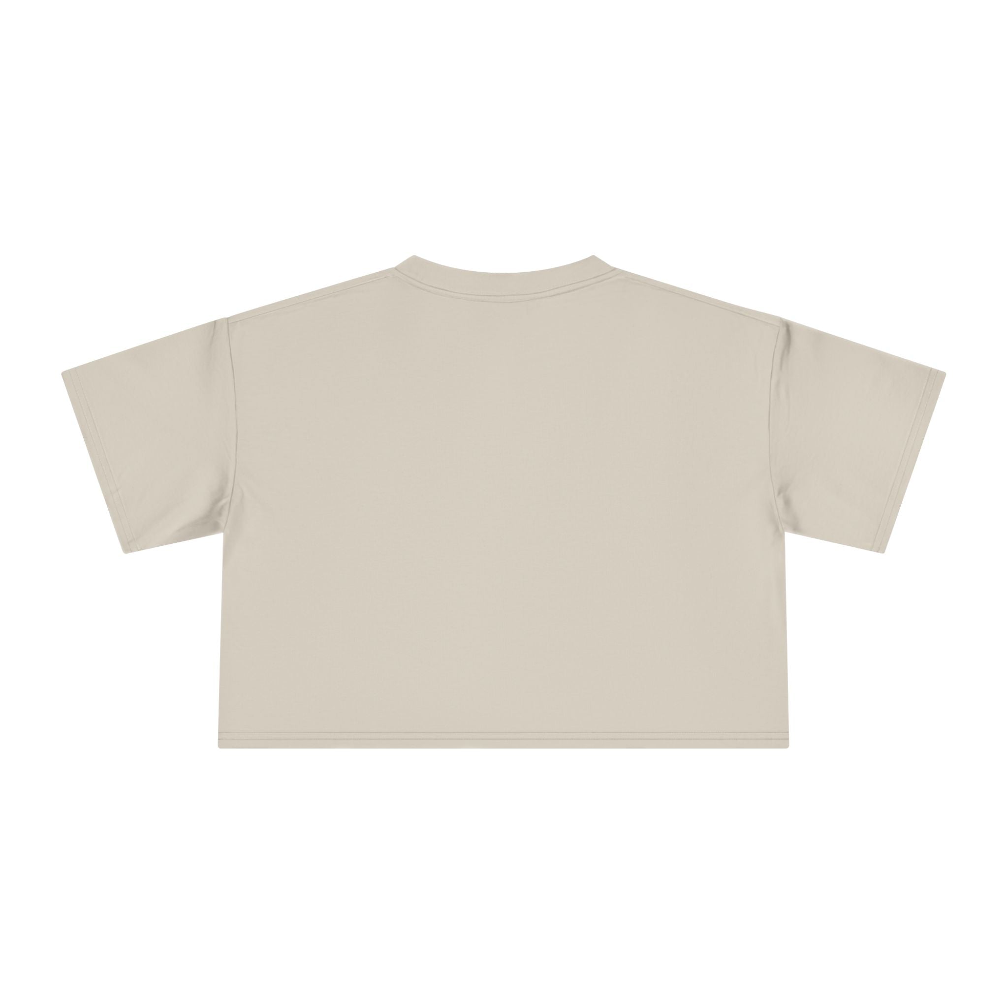 YHWH Minimalist Women's Crop Tee — Faith-Inspired Bible Verse Graphic Top