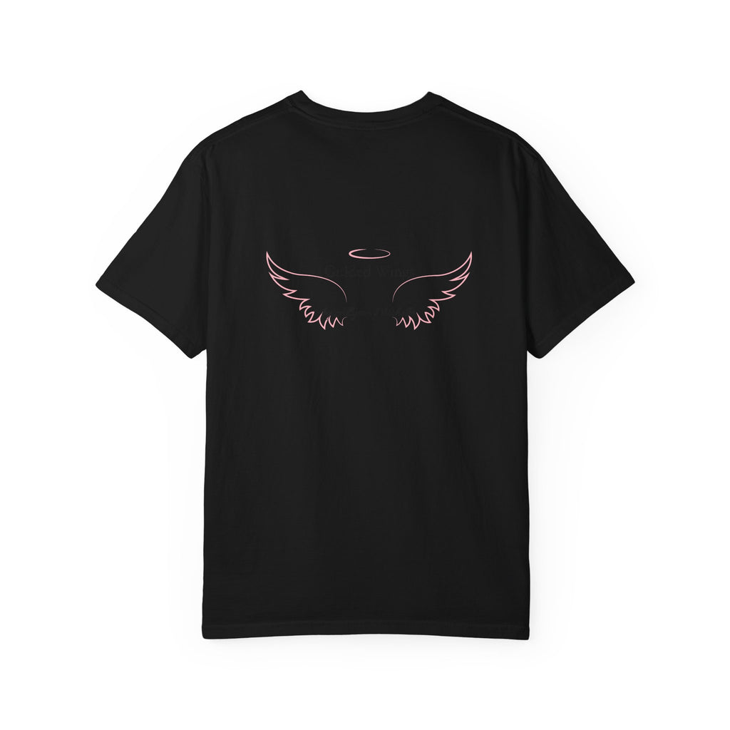Yahweh Women's The Only Air I Breathe' Floral Lungs T-Shirt