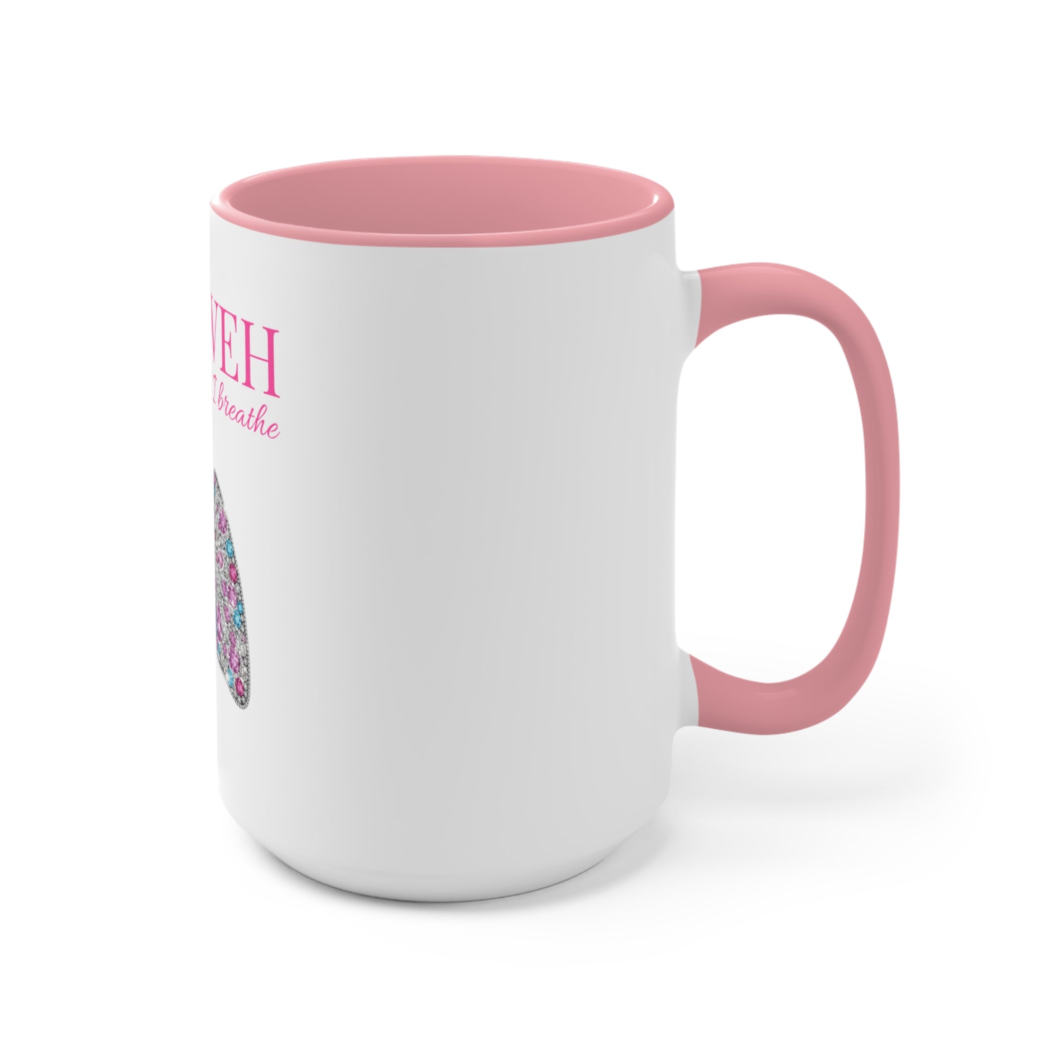 Yahweh 'The Only Air I Breathe' Floral Lungs Mug