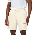 YHWH Minimalist Fleece Sweat Shorts — Lightweight Garment-Dyed Lounge Shorts