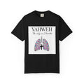 Yahweh Women's The Only Air I Breathe' Floral Lungs T-Shirt
